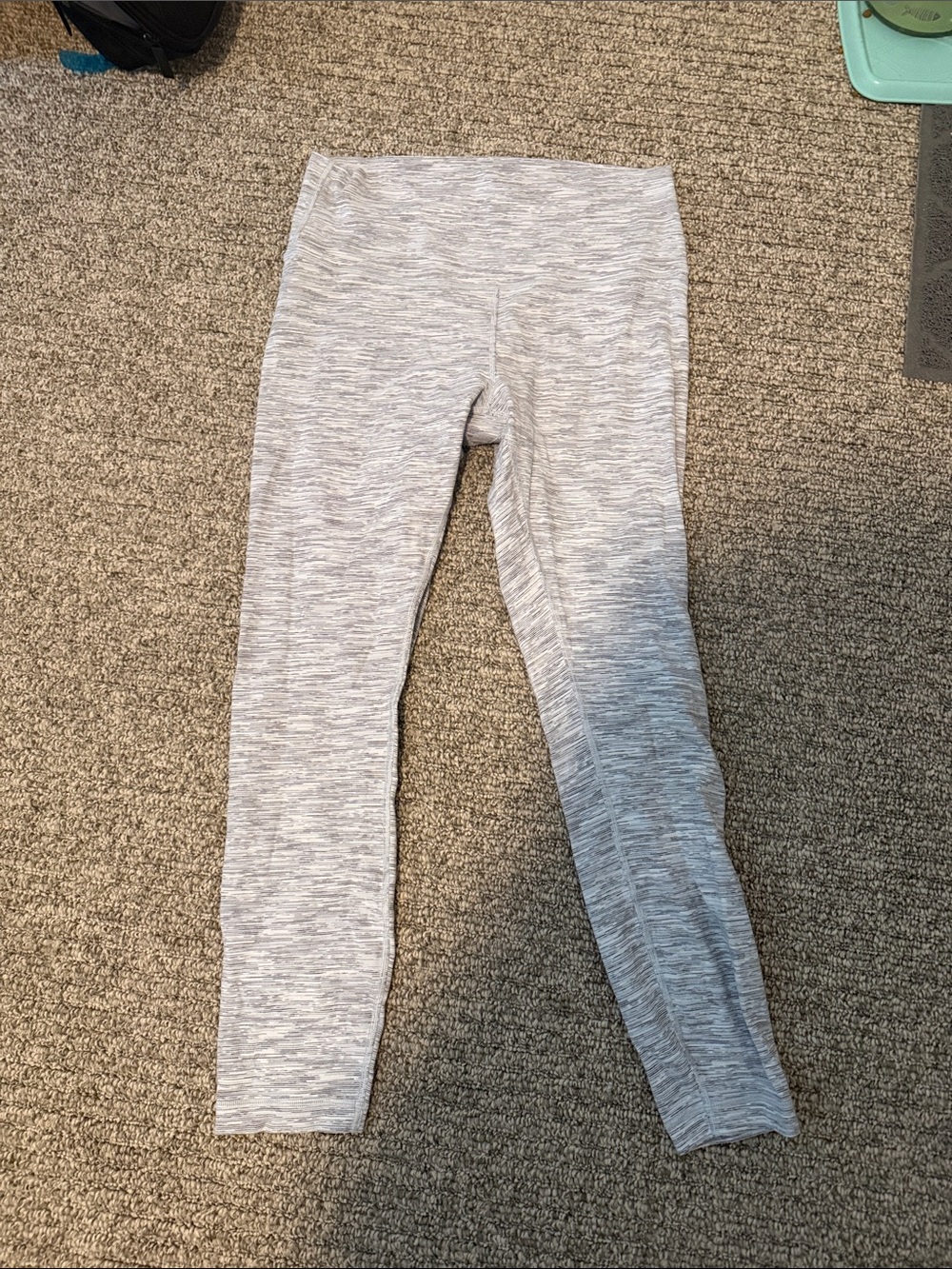 Lululemon Heather Gray Active Leggings
